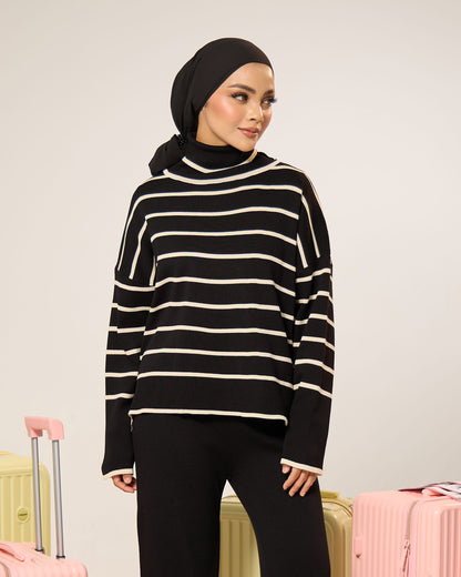 AILY HIGH NECK (BLACK)