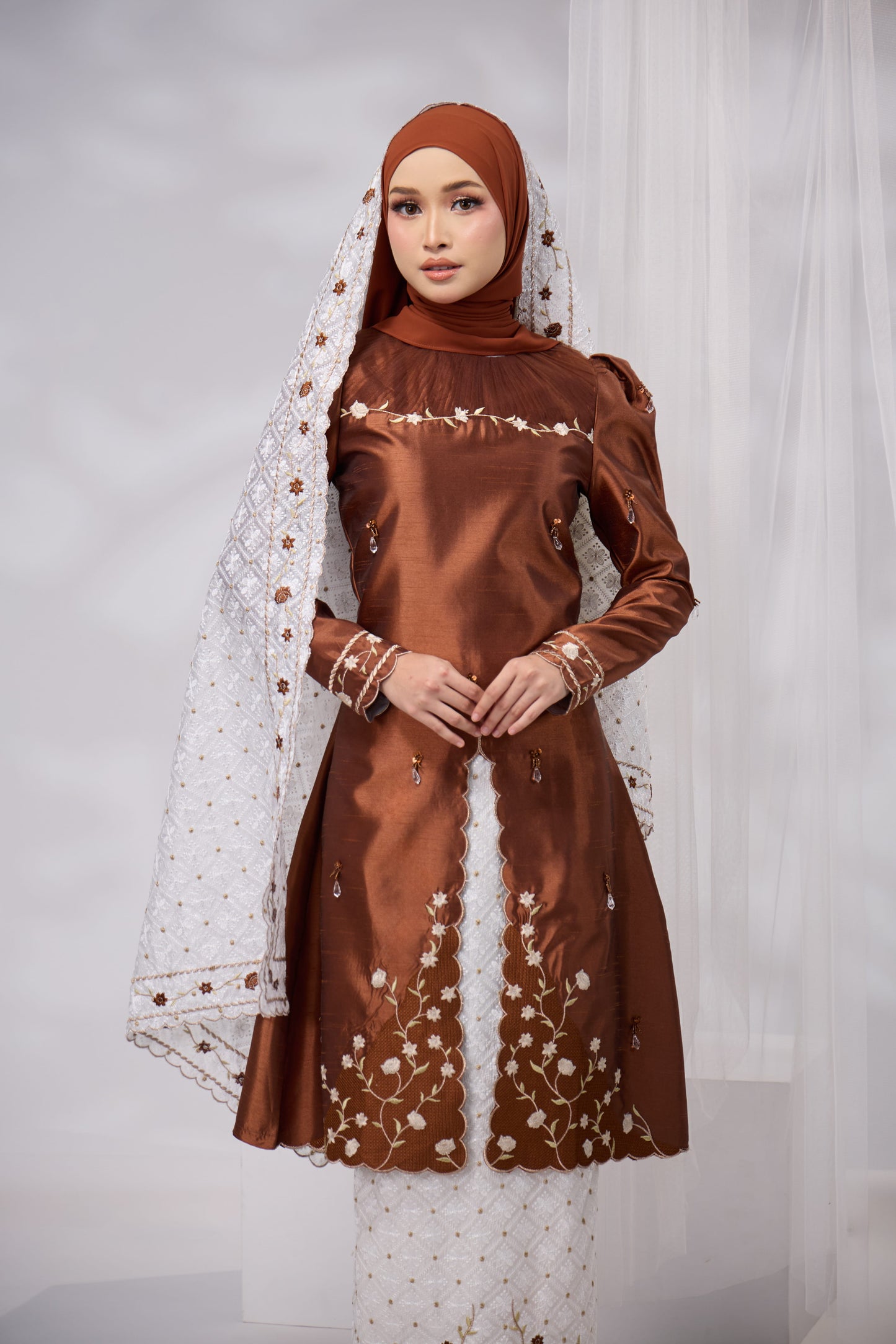 MINOR DEFECT ALANNA KURUNG (BROWN)
