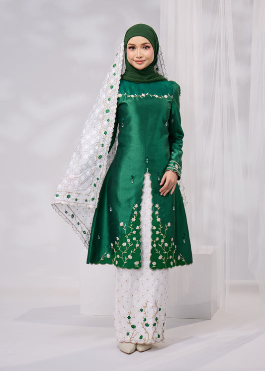MINOR DEFECT ALANNA KURUNG (EMERALD GREEN)