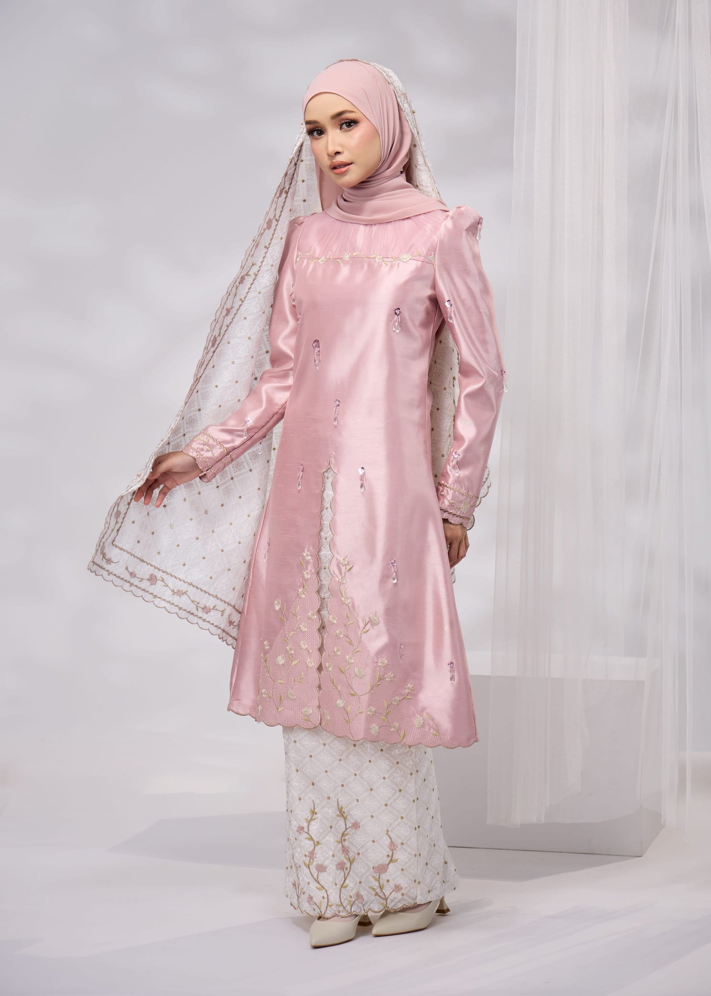 MINOR DEFECT ALANNA KURUNG (DUSTY PINK)