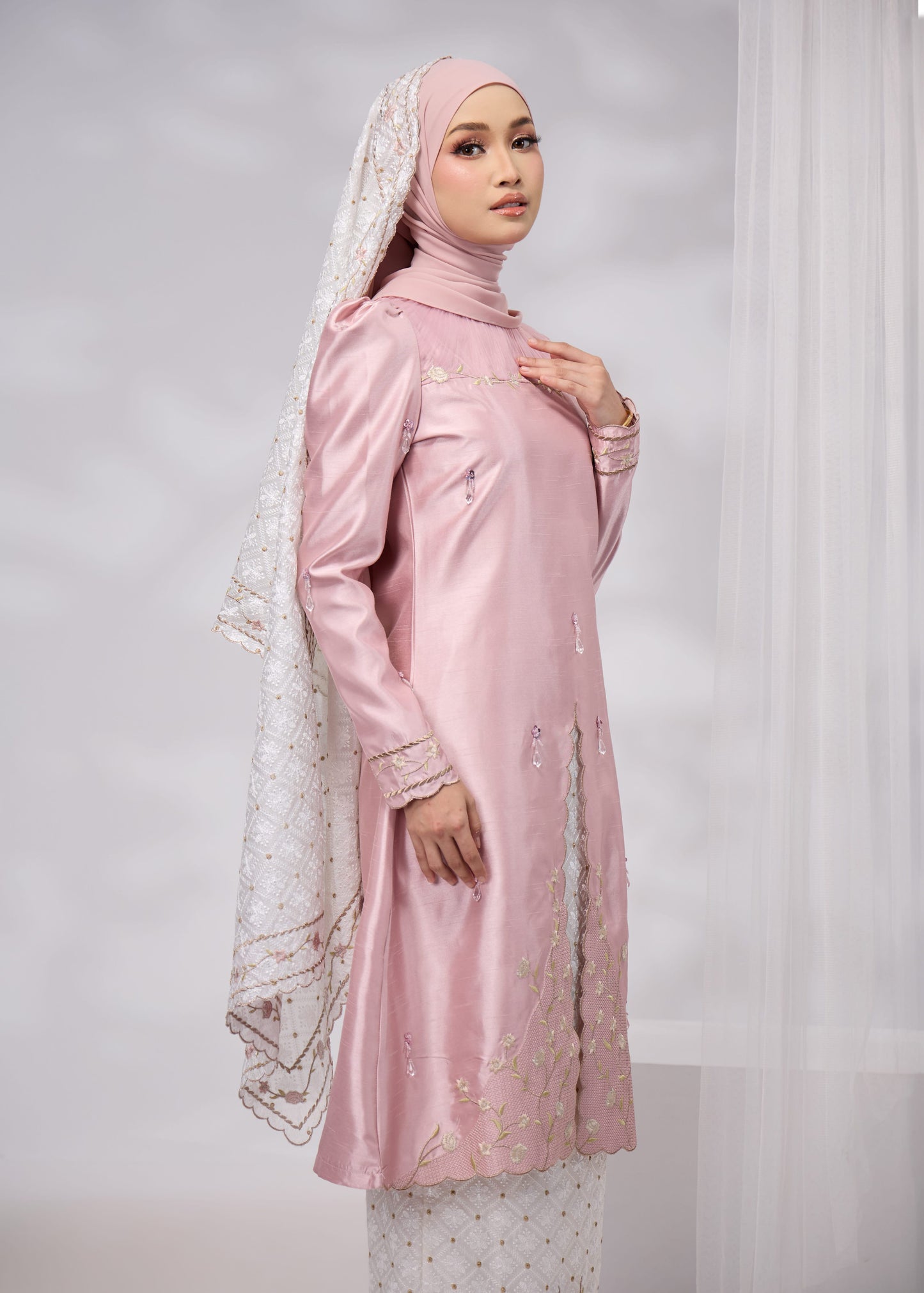 MINOR DEFECT ALANNA KURUNG (DUSTY PINK)