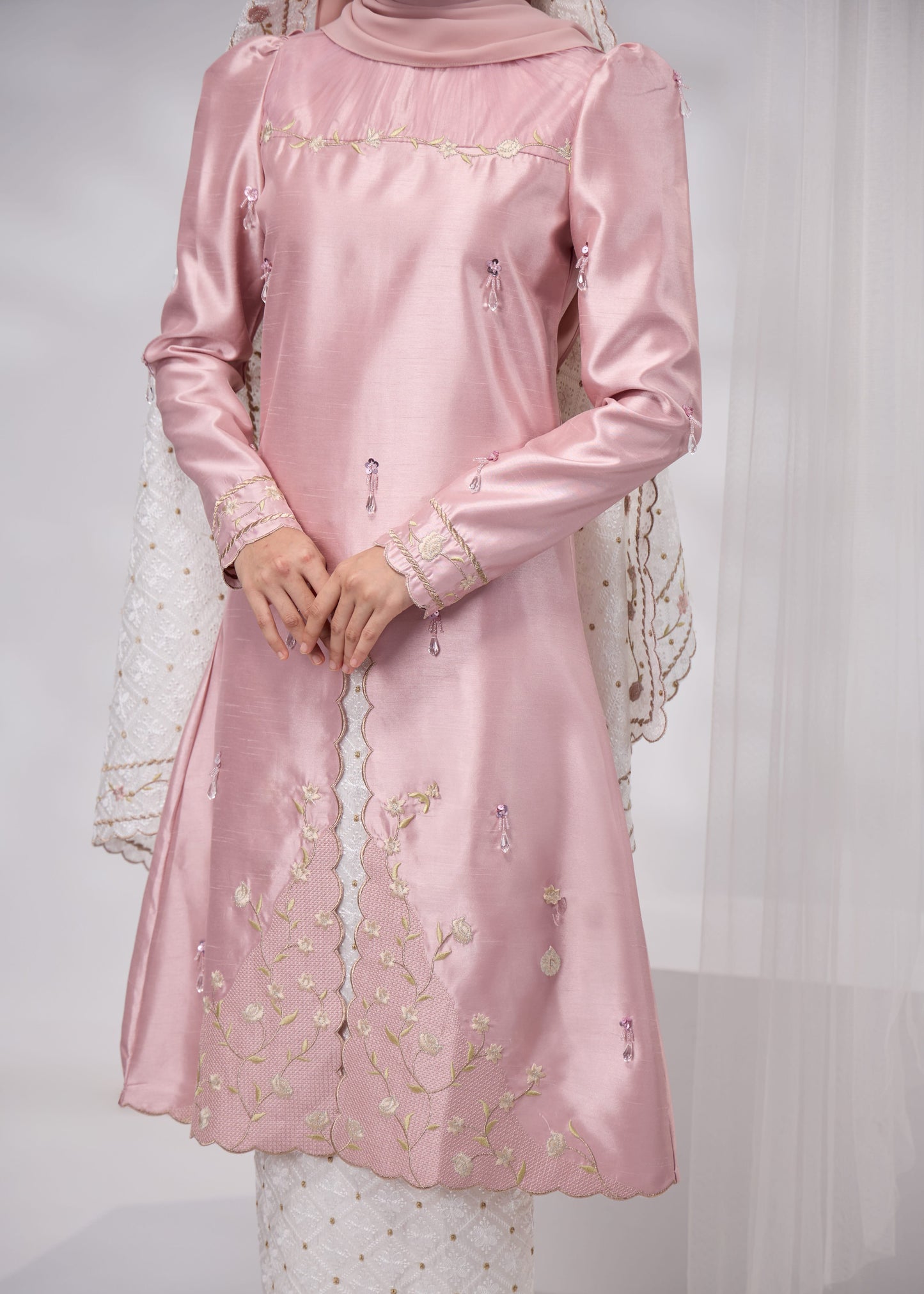 MINOR DEFECT ALANNA KURUNG (DUSTY PINK)