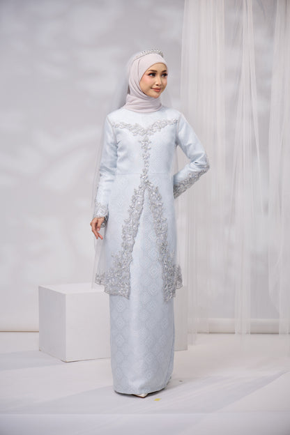 SAIRA DRESS (POWDER BLUE)