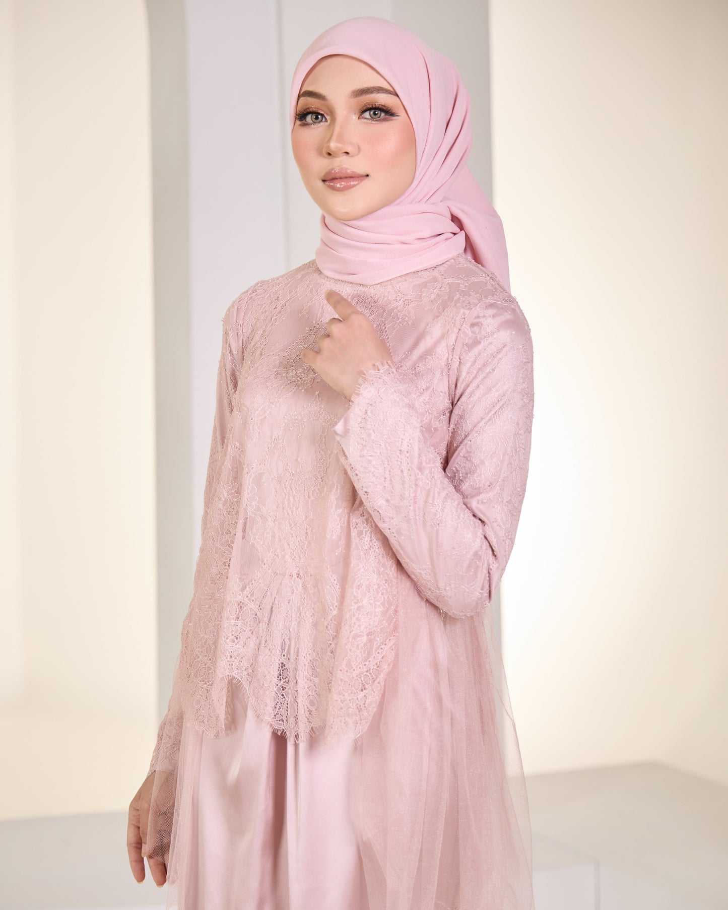 GLENDA DRESS (DUSTY PINK)