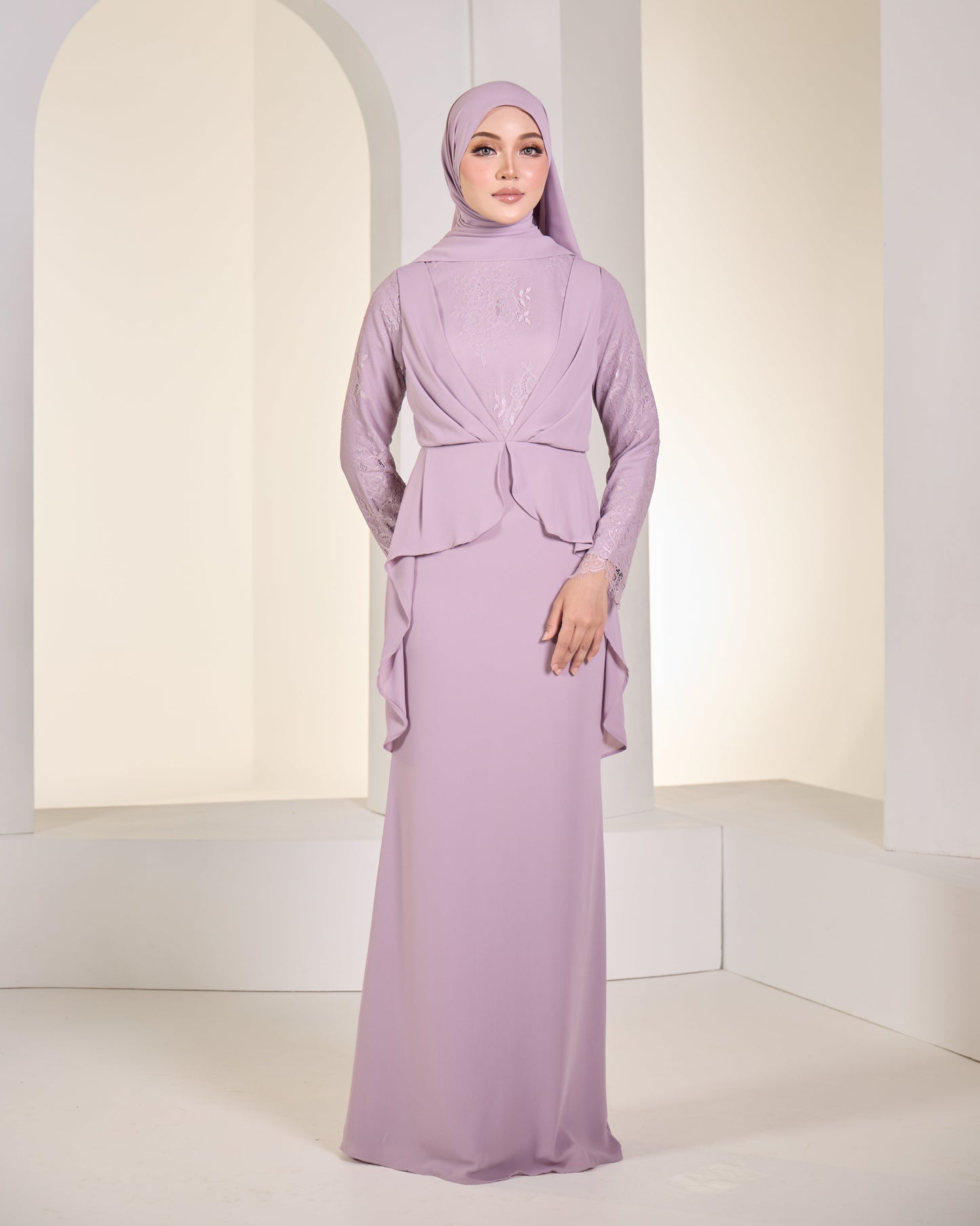 CATRICE DRESS (LAVENDER)