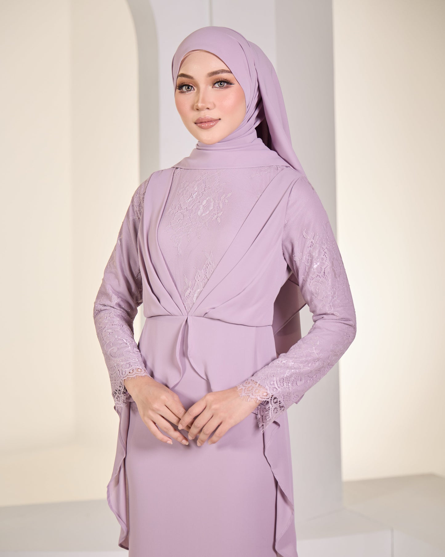 CATRICE DRESS (LAVENDER)