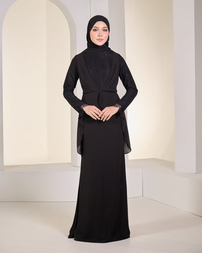 MINOR DEFECT CATRICE DRESS (BLACK)