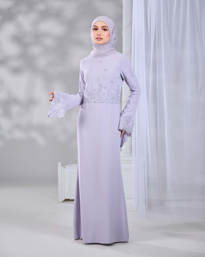 LARNIA DRESS (MAUVE)