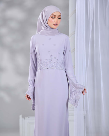 LARNIA DRESS (MAUVE)