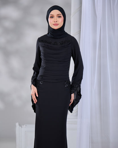 SABRENA DRESS (BLACK)