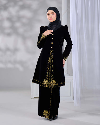NAIFAH KEBAYA (BLACK)