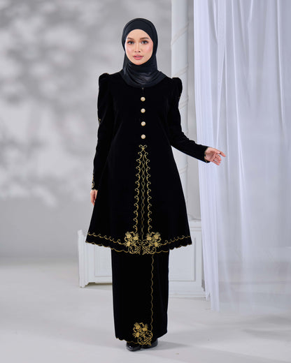 NAIFAH KEBAYA (BLACK)