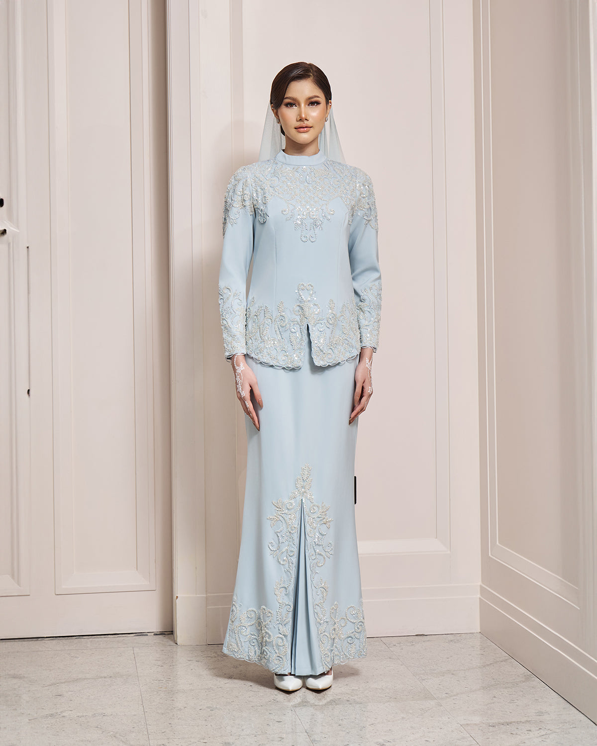 MINOR DEFECT LORELLE KURUNG (POWDER BLUE)
