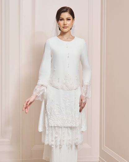 LUCIENE KURUNG (OFF WHITE)