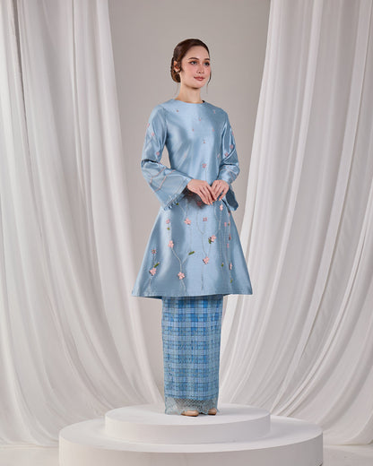MINOR DEFECT NOURAH KURUNG (MISTY BLUE)
