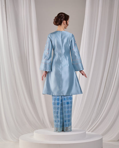 MINOR DEFECT NOURAH KURUNG (MISTY BLUE)