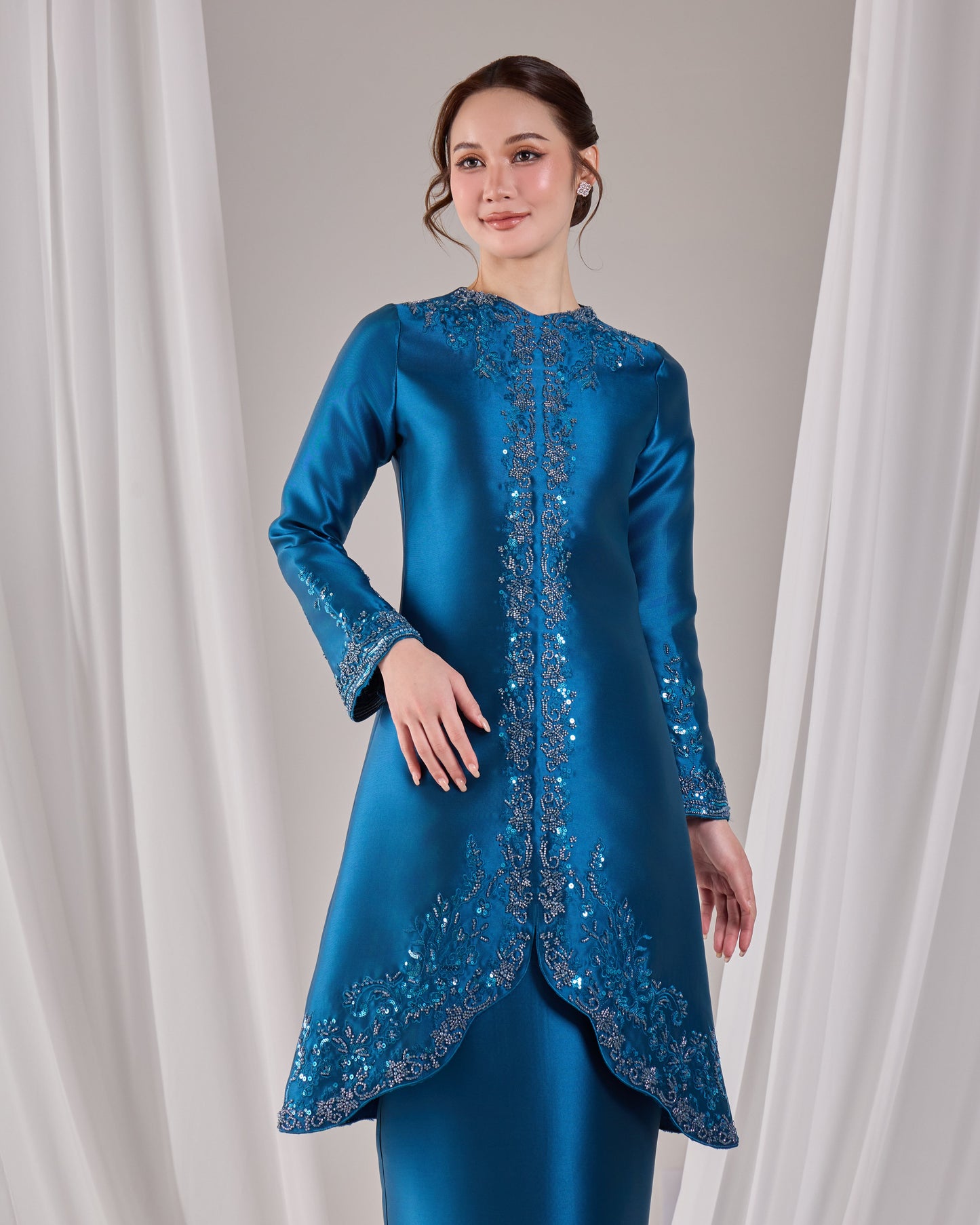 MINOR DEFECT NIARA KURUNG (TEAL BLUE)
