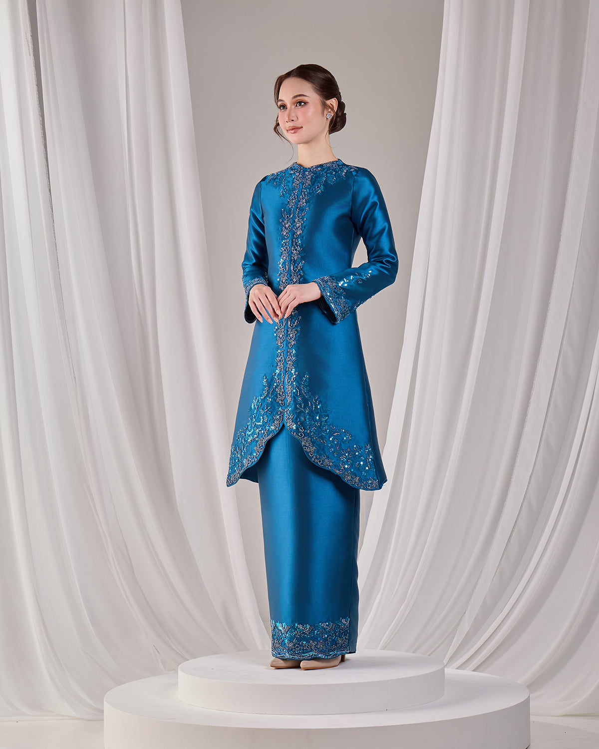 NIARA KURUNG (TEAL BLUE)