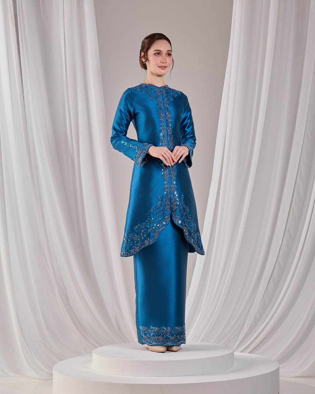 NIARA KURUNG (TEAL BLUE)