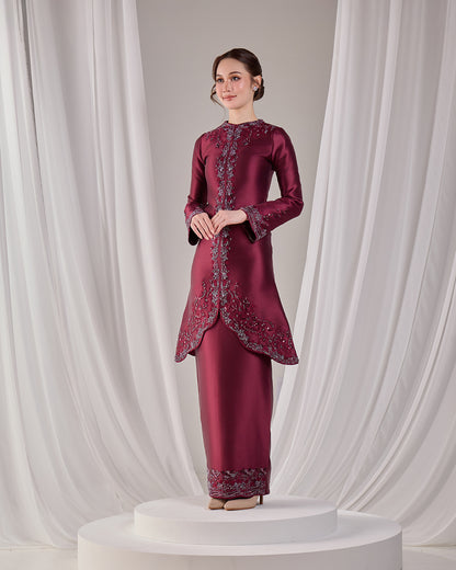 NIARA KURUNG (BURGUNDY)