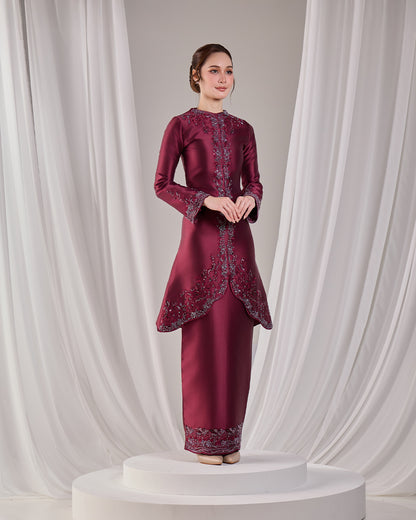 NIARA KURUNG (BURGUNDY)