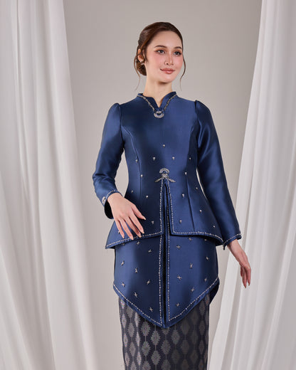 ELEANOUR KURUNG (NAVY BLUE)