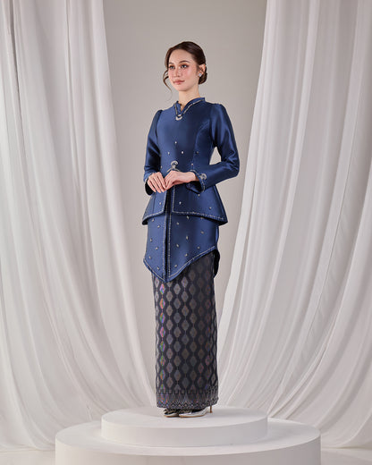 ELEANOUR KURUNG (NAVY BLUE)