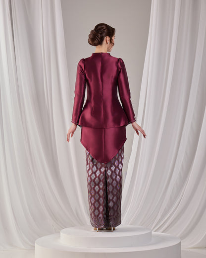 ELEANOUR KURUNG (BURGUNDY)