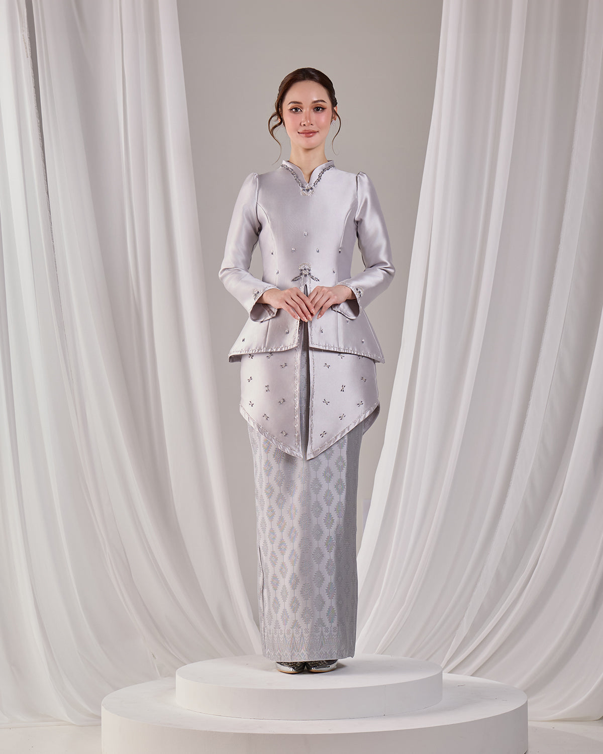 MINOR DEFECT ELEANOUR KURUNG (GREY)