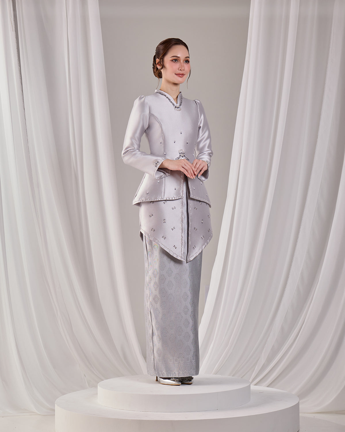 MINOR DEFECT ELEANOUR KURUNG (GREY)