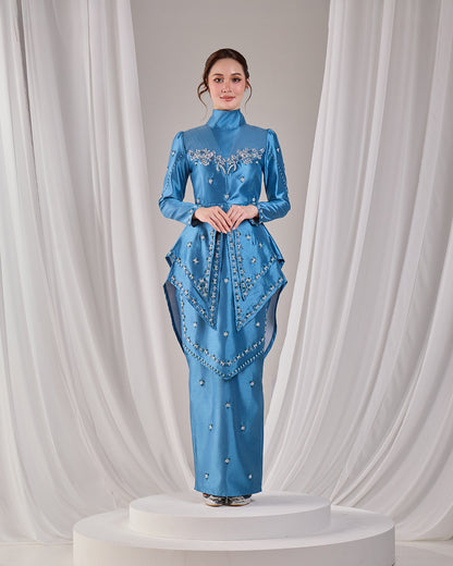 MINOR DEFECT ELLYARA KURUNG (DIAMOND TEAL BLUE)