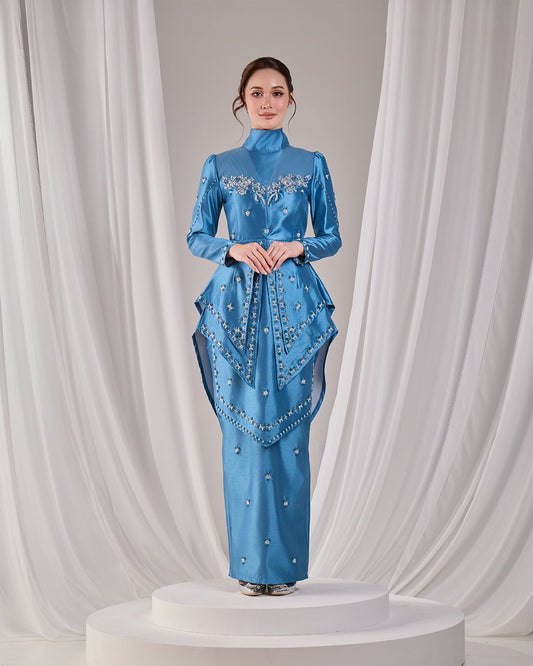 MINOR DEFECT ELLYARA KURUNG (DIAMOND TEAL BLUE)
