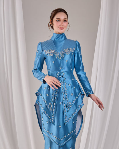 MINOR DEFECT ELLYARA KURUNG (DIAMOND TEAL BLUE)