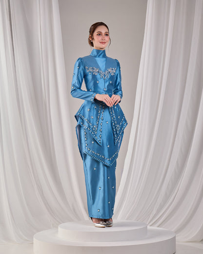 MINOR DEFECT ELLYARA KURUNG (DIAMOND TEAL BLUE)
