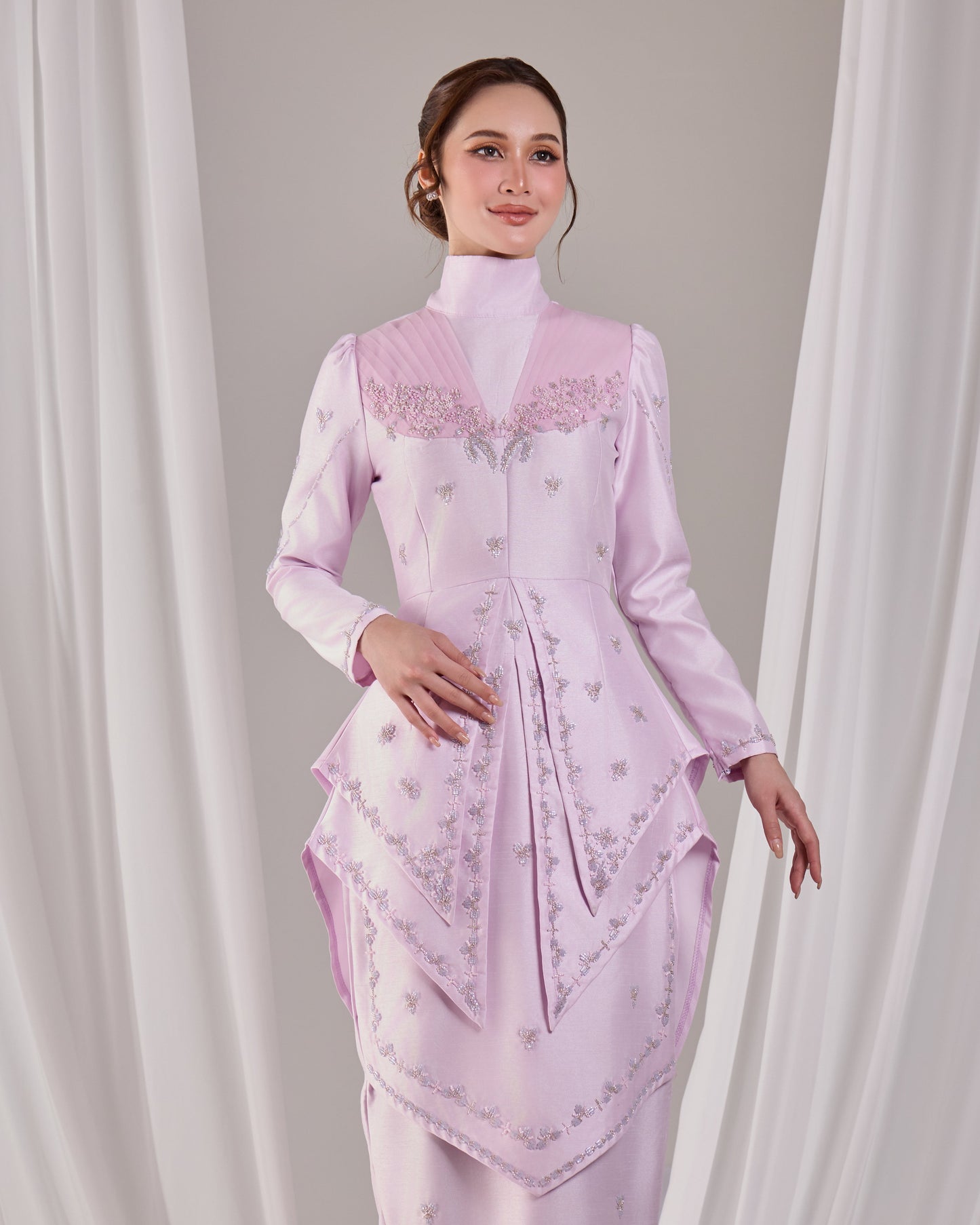 MINOR DEFECT ELLYARA KURUNG (LILAC)