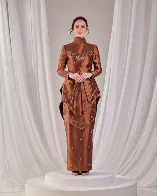 MINOR DEFECT ELLYARA KURUNG (BROWN)