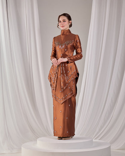 MINOR DEFECT ELLYARA KURUNG (BROWN)