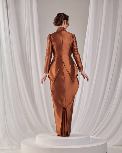 MINOR DEFECT ELLYARA KURUNG (BROWN)