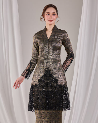 MINOR DEFECT KAREENA KEBAYA (BLACK)