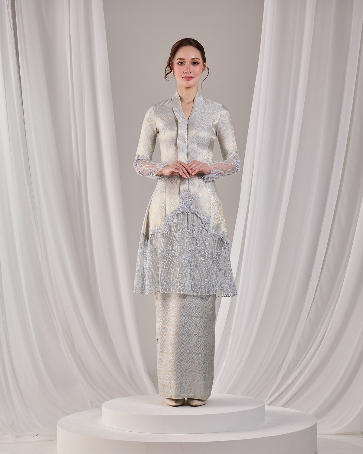 KAREENA KEBAYA (POWDER BLUE)