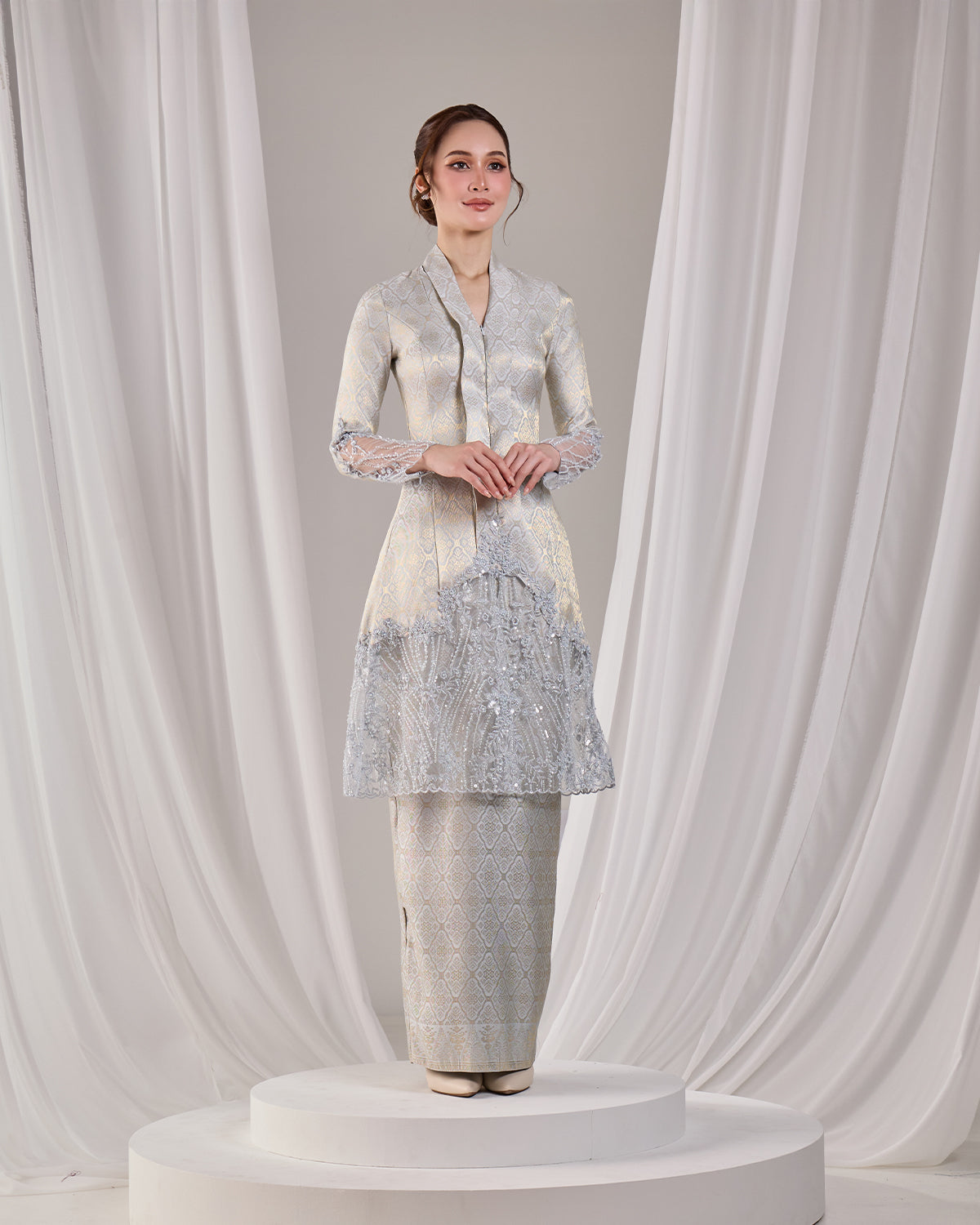 KAREENA KEBAYA (POWDER BLUE)