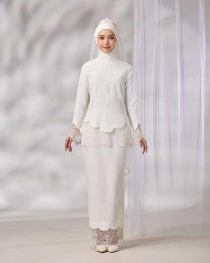 REYNA BRIDE KURUNG (OFF WHITE)
