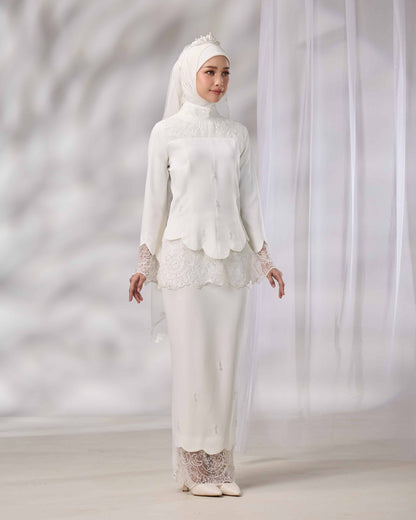 REYNA BRIDE KURUNG (OFF WHITE)