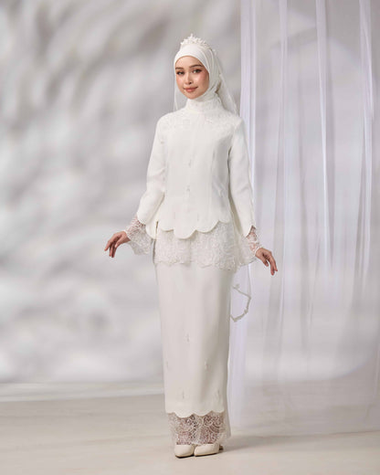 REYNA BRIDE KURUNG (OFF WHITE)