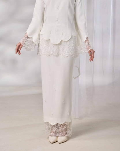 REYNA BRIDE KURUNG (OFF WHITE)