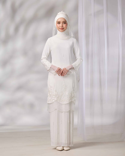 MINOR DEFECT DARIYA BRIDE KURUNG (OFF WHITE)