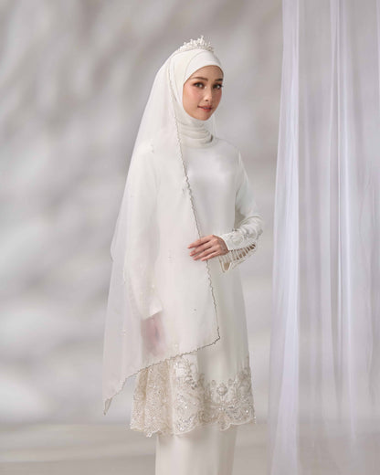 SURI BRIDE KURUNG (OFF WHITE)