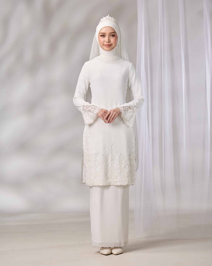 NOURIE BRIDE KURUNG (OFF WHITE)