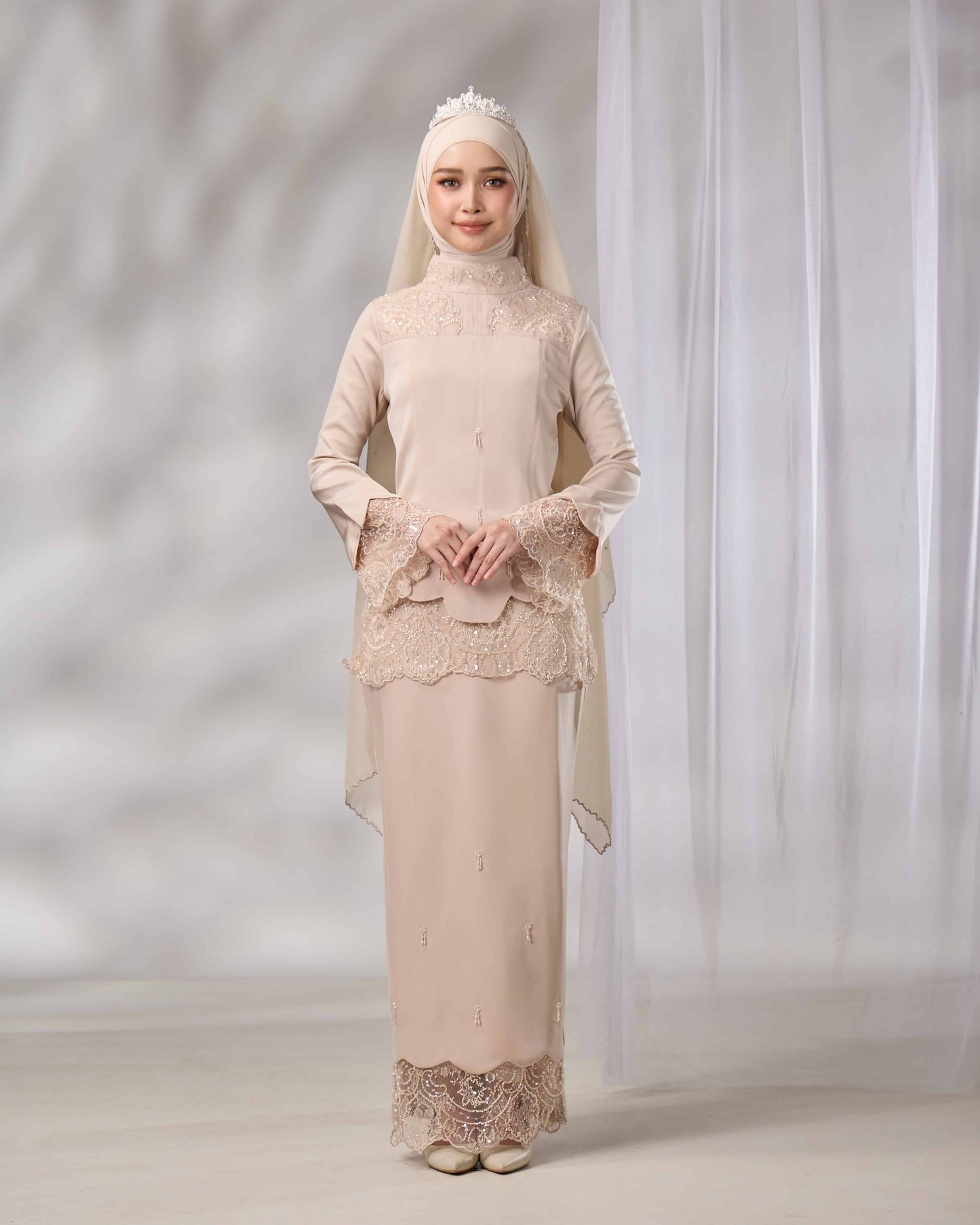 REYNA BRIDE KURUNG (CHAMPAGNE)