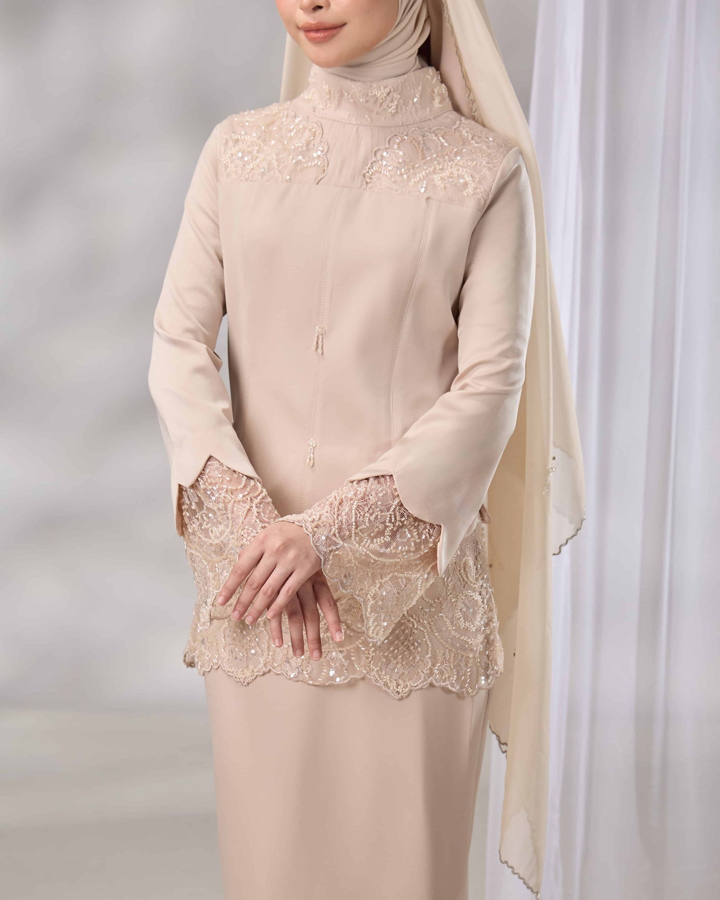 REYNA BRIDE KURUNG (CHAMPAGNE)